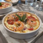 Louisiana Shrimp and Cheese Grits Casserole