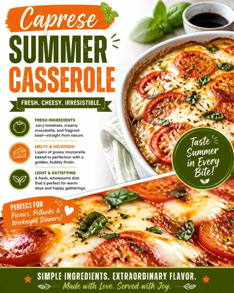 Caprese Summer Casserole