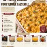 Hot Honey Chicken and Corn Summer Casserole