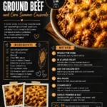 Smoky BBQ Ground Beef and Corn Summer Casserole