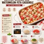 Summer Chicken and Watermelon Feta Casserole