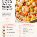 Tropical Coconut Prawn Summer Casserole